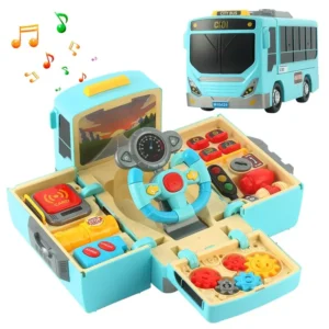 and light deformation busy bus