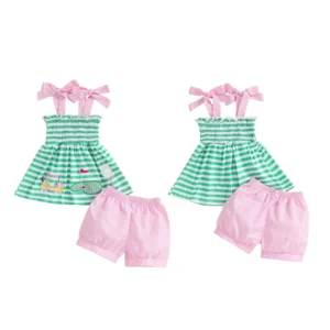 Toddler Girls Floral Print Sleeveless Top