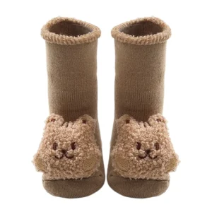 Cute Toddler Fleece Lined Slipper Socks